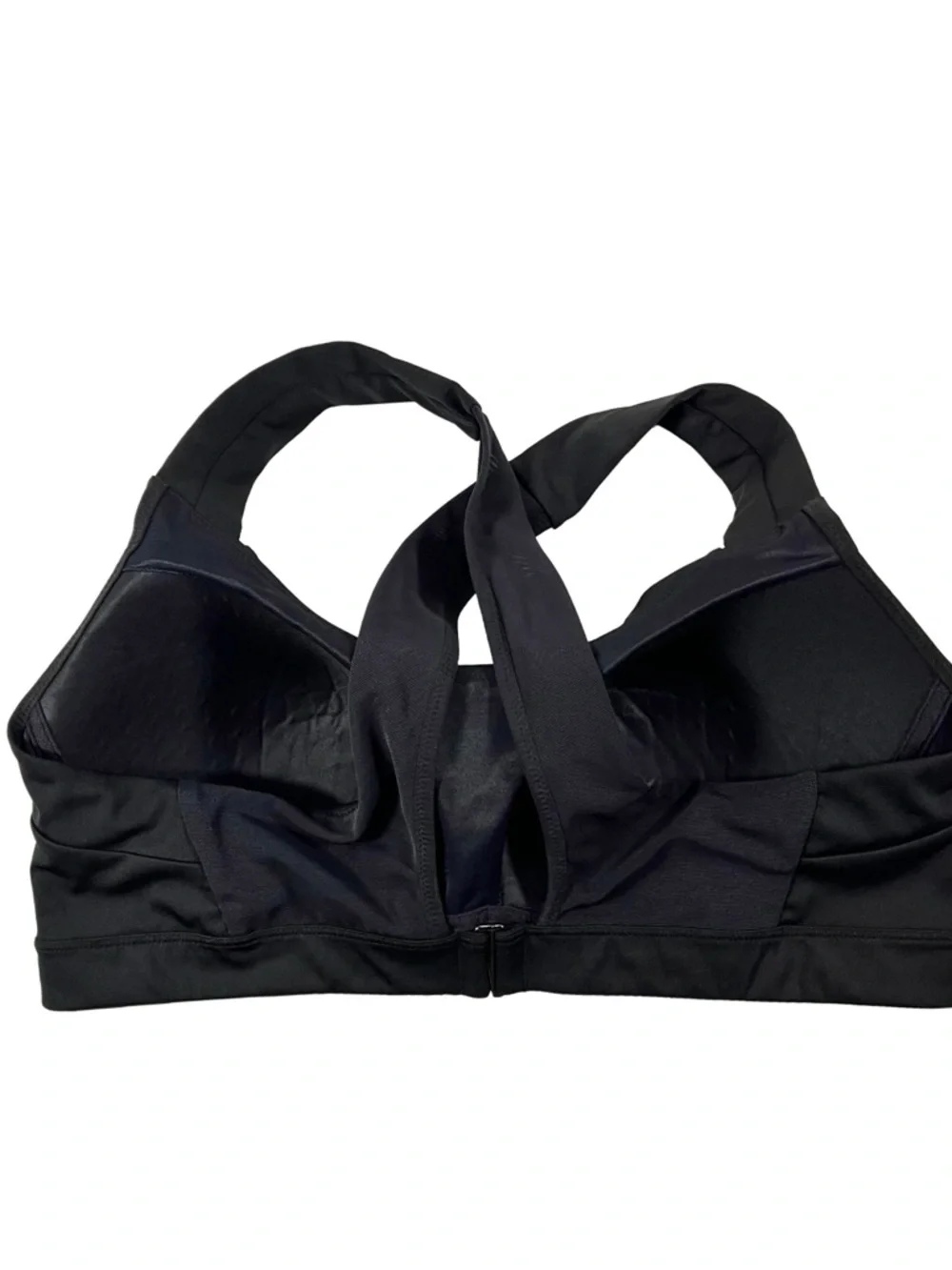 Brooks Black Uplift Crossback Sports Bra, size XL